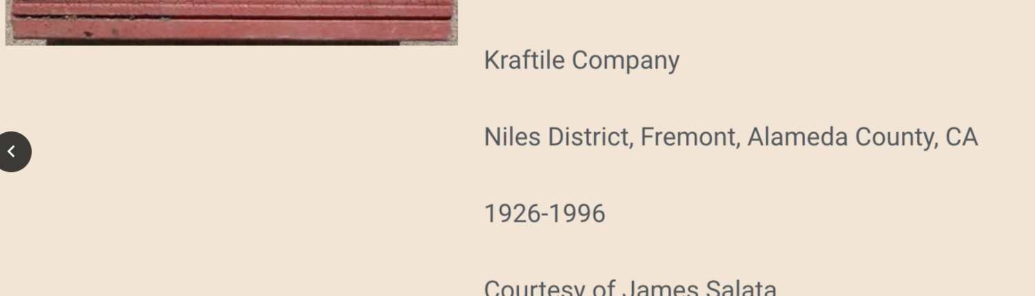 Red Pavers - Kraftile - San Jose Nehi Bottling Plant dates unknown