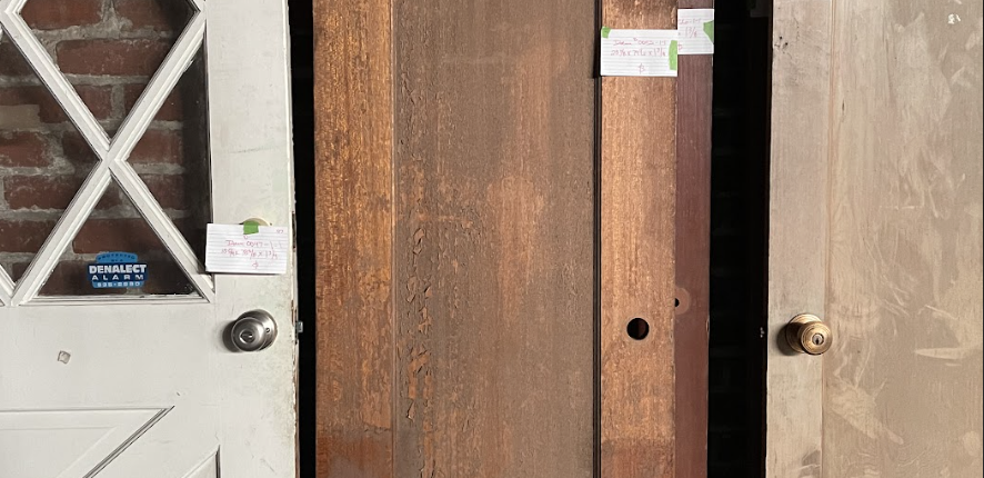 Vintage 1 Panel Door - Mahogany