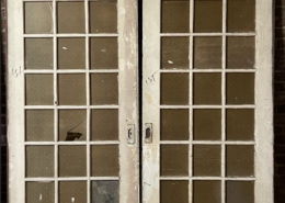 18 Lite Doors With Florentine Glass Film Overlay