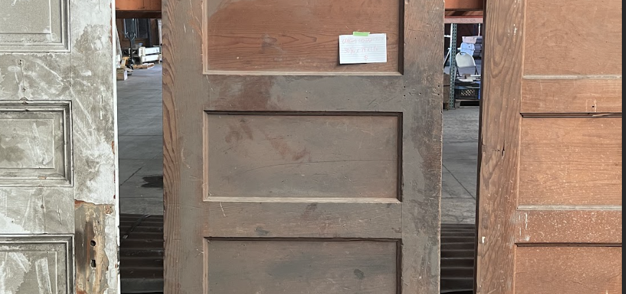 Victorian 5 Panel Door - Redwood