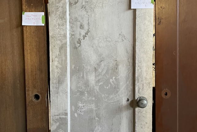 1 Panel Door - White