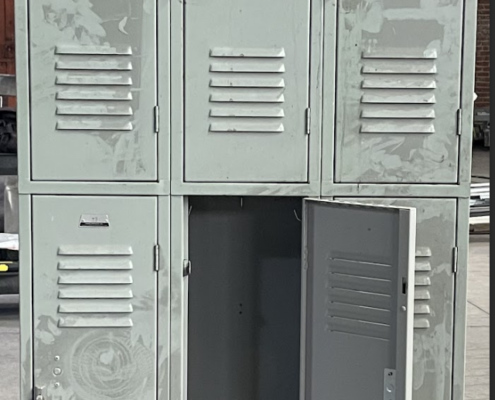Metal Lockers - 2 Tier - 6 Door