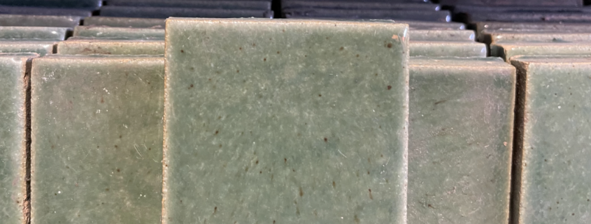 Vintage Ceramic Tile (Jade)