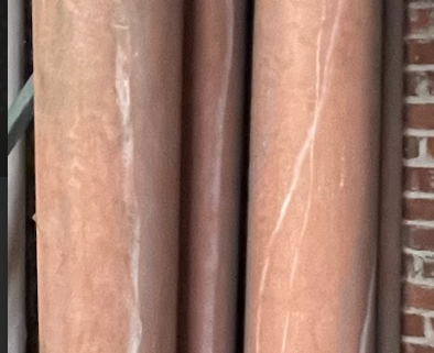 Columns With Faux Finish