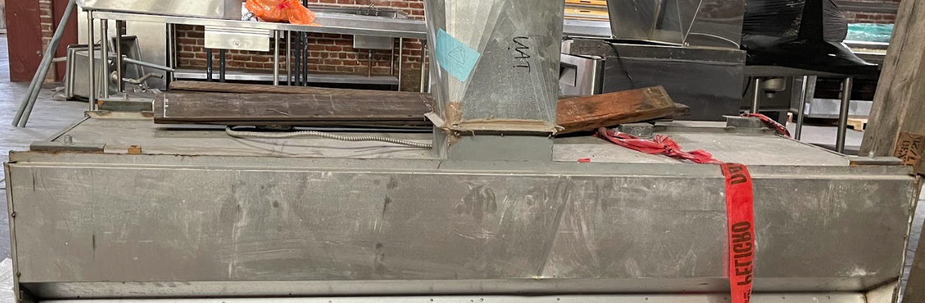 Commercial Restaurant Hooded Vent